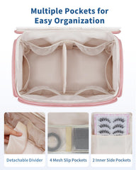 WANDF front pocket view shows mesh sleeves for small items and tools