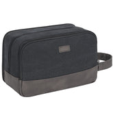 WANDF travel toiletry bag water-resistant exterior with handle for travel