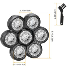 Wanocean replacement head for rotary shavers—easy upgrade to restore performance.