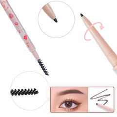 Wasaiggon eyebrow pencil with brush for precise, natural arches