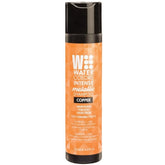 Watercolors Copper shampoo bottle demonstrating color maintenance and easy application.