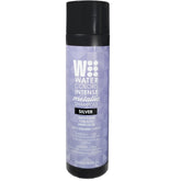 Watercolors Silver shampoo bottle shows color-depositing formula for vibrant, refreshed hair between salon visits.