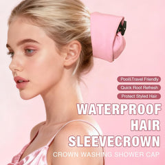 Waterproof Hair Sleeve ends-dry keeps hair ends dry after shower