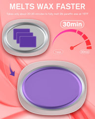 Wattne paraffin wax machine refill pack keeps pampering routines convenient and affordable.