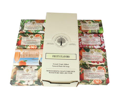 Wavertree & London Basil Lime and Mandarin soap, herbal citrus notes.