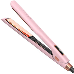 Wavytalk 2-in-1 flat iron plates glide smoothly for silky hair