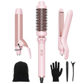 Wavytalk 3in1 thermal brush pink delivers smooth, voluminous styling with extended bristles.