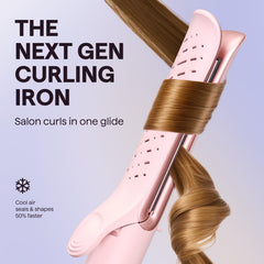 Wavytalk Airflow Styler anti-scald design protects hands during styling.