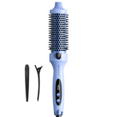 Wavytalk Blowout Boost front view in blue for quick, salon-like blowouts.