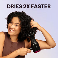 Wavytalk diffuser nozzle concentrates airflow for precise styling.