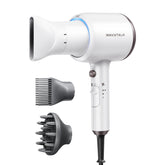 Wavytalk hair dryer with diffuser attached for curl definition and frizz control.