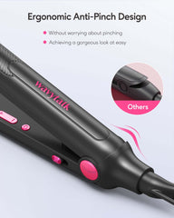 Wavytalk mini flat iron-compact perfect for travel touch-ups.