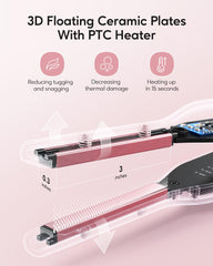Wavytalk small flat iron for pixie cut styling