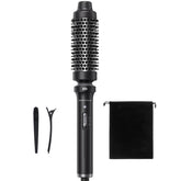 Wavytalk Thermal Brush barrel glides for quick, voluminous curls.