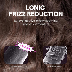 Wavytalk Thermal Brush curls and smooths in a single pass.
