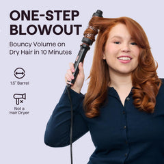 Wavytalk Thermal Brush detachable head enables easy travel with compact storage.