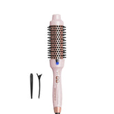 Wavytalk thermal brush side view shows even heat for a smooth, frizz-free finish.