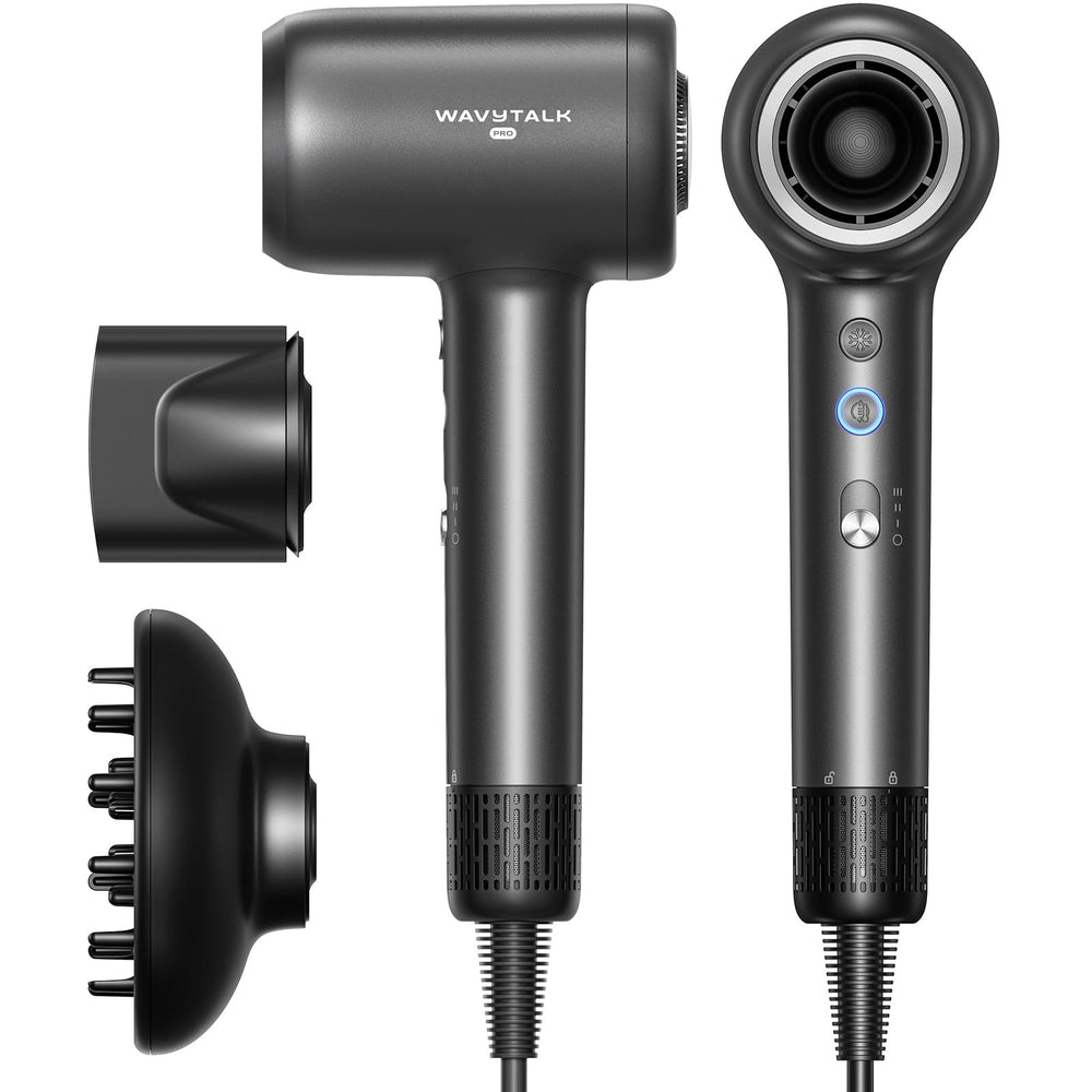 Wavytalk Turblow Pro diffusers-attachment for even airflow and defined curls.