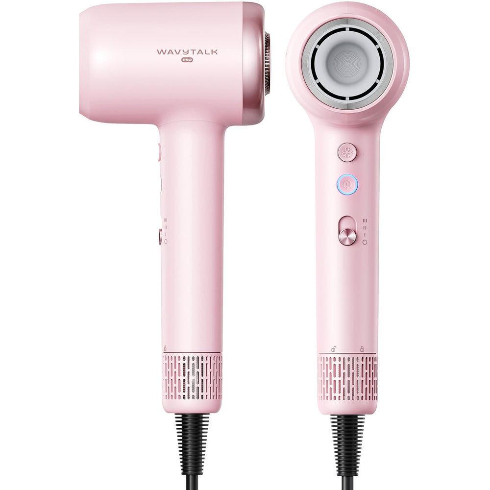 Wavytalk Turblow Pro front view highlights fast blow-drying for time-saving styling