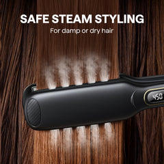 Wavytalk wet-to-straight-iron-wide-plate-1-75-inch showcases faster passes for thick hair.