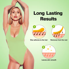 Waxers Roll on Wax Kit Wax Strips enable quick, clean removal after waxing