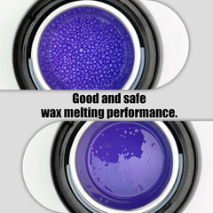 Waxkiss removable aluminum wax pot simplifies cleaning and quick swaps between wax types