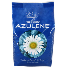 Wax Necessities Azulene wax beads chunks show versatile prep for smooth underarm waxing
