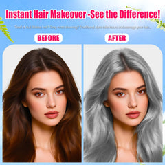 Waybesty gray spray dries quickly for instant style.