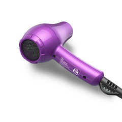 Wazor mini hair dryer cool shot button for quick set.