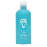We Love Eyes Tea Tree Eyelid Cleanser bottle closeup for gentle cleansing