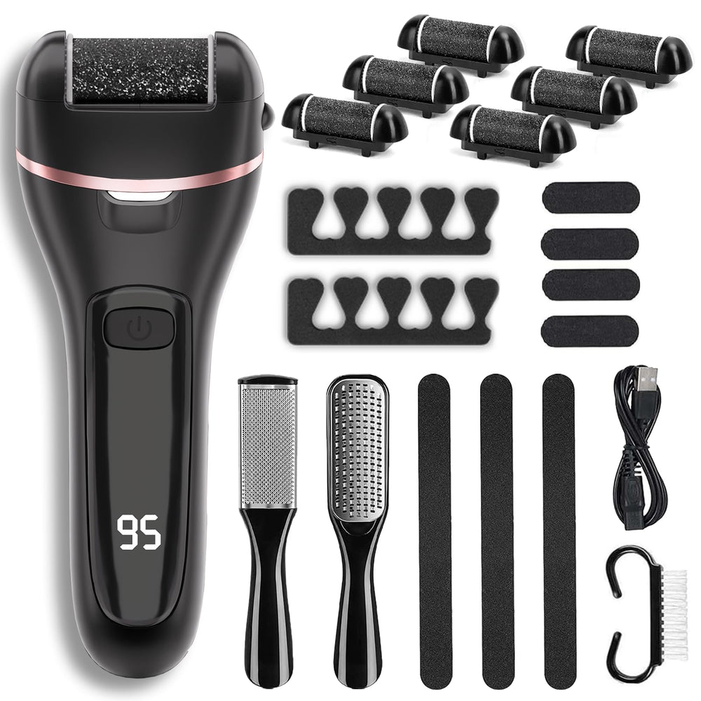 Wea&Hea rechargeable callus remover front view for smoother feet