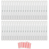 WEBBYBEAR cuticle oil pen set, 40 pieces, versatile mini containers for travel.