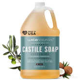 WEBE pure unscented castile refill pouring to reduce plastic waste
