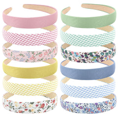 Wecoe headbands floral ensemble offers vibrant blossoms for a fresh summer look.