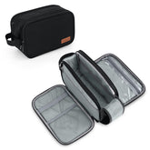 Wedama toiletry bag main compartment keeps bottles upright during travel