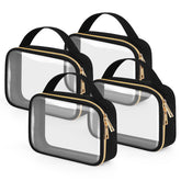 Wedama TSA approved toiletry bag with handles for quick security checks and easy packing