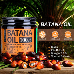 WEEMOTD Batana Oil hair-appearance demonstrates shine and manageability for textured hair