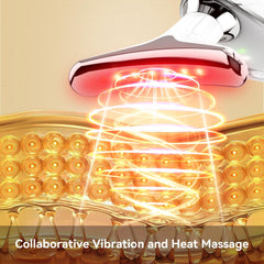 WEIGFAHEN neck-face massager curved head at 160 degrees for contouring.