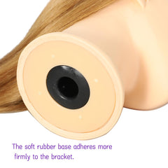 WeiRan mannequin head heat-styling ready with safe temperature guidance
