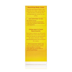 Weleda Calendula Body Cream on baby skin demonstrates gentle care