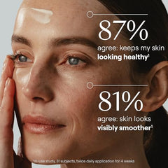 Weleda Smoothing Day Cream texture being applied to skin for fast-absorbing moisture.