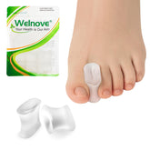Welnove upgraded gel toe separators 8-pack for daily toe alignment and comfort.