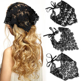 WELROG hair scarf soft polyester texture for all-day comfort