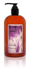 WEN by Chaz Dean lavender conditioner bottle promotes hydrated cleansing for all hair types.