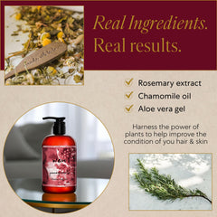 WEN Pomegranate Cleansing Conditioner hair swatch shows silky texture and easy detangling.