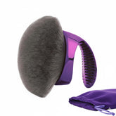 WendMart Body Makeup Brush head closeup shows plush bristles for seamless coverage.