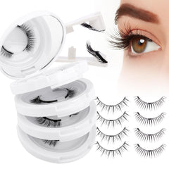 Wendy Lashes 4-pairs magnetic lashes set for quick natural looks