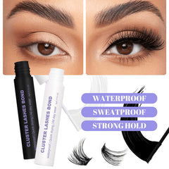 Wendy Lashes waterproof formula withstands sweat for long-lasting wear.