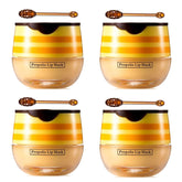 WenFeng bee lip balm honey pot packaging for on the go lip care