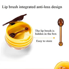 WenFeng bee lip balm honey pot propolis ingredients and soothing moisture